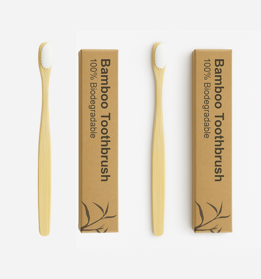 Bamboo Toothbrush x2 (Gift)